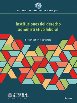 cover image of Instituciones del derecho administrativo laboral